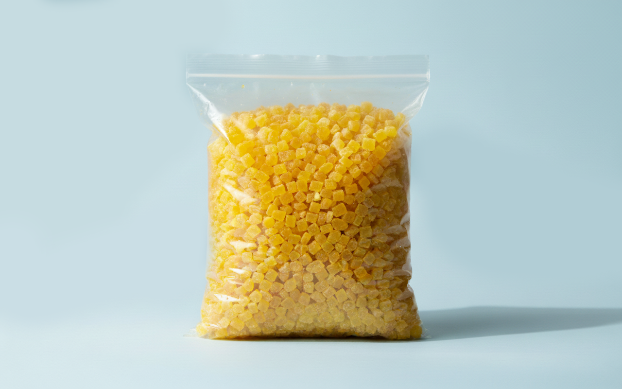 Yellow Tutti-Frutti Sample