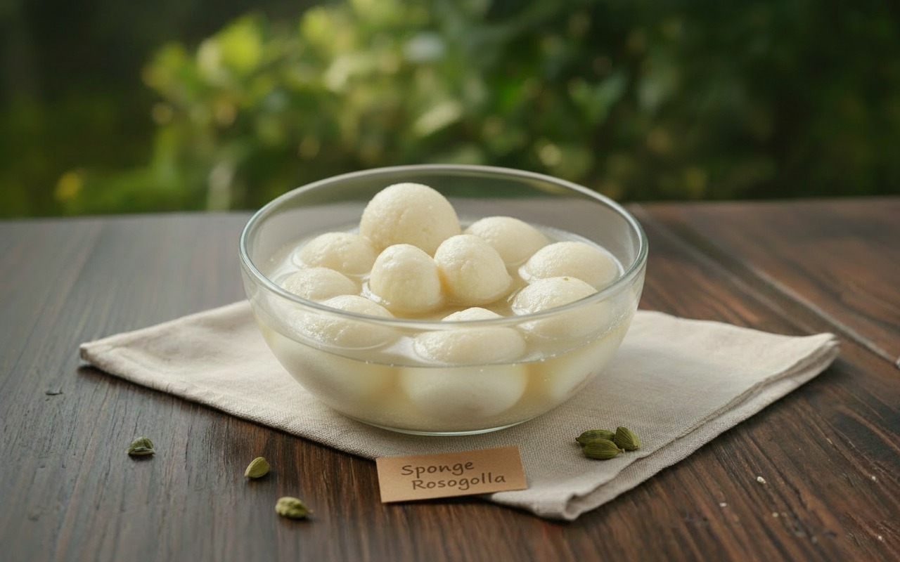 Sponge Rosogolla